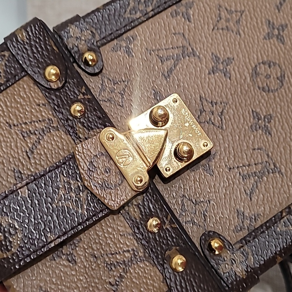 Louis  Vuitton Reverse Monogram Trunk Case Crossbody Bag - Picture 11 of 12